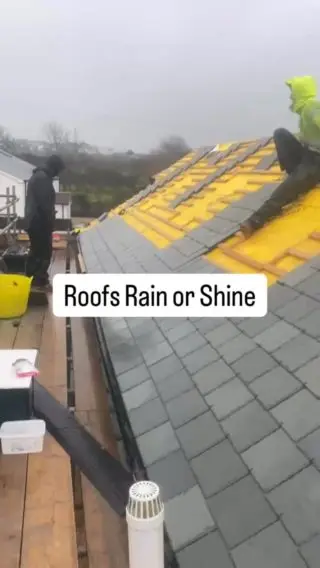 We’re still not fully convinced the sun was trying to poke through lads… but we love the optimism.

Come rain or shine, Bristow & Reeve￼ will be there for your roofing needs, bringing solid work, a smile, and occasionally some wildly optimistic weather predictions.

That’s why they’re roofers, not weather men. #rooferslife #roofing